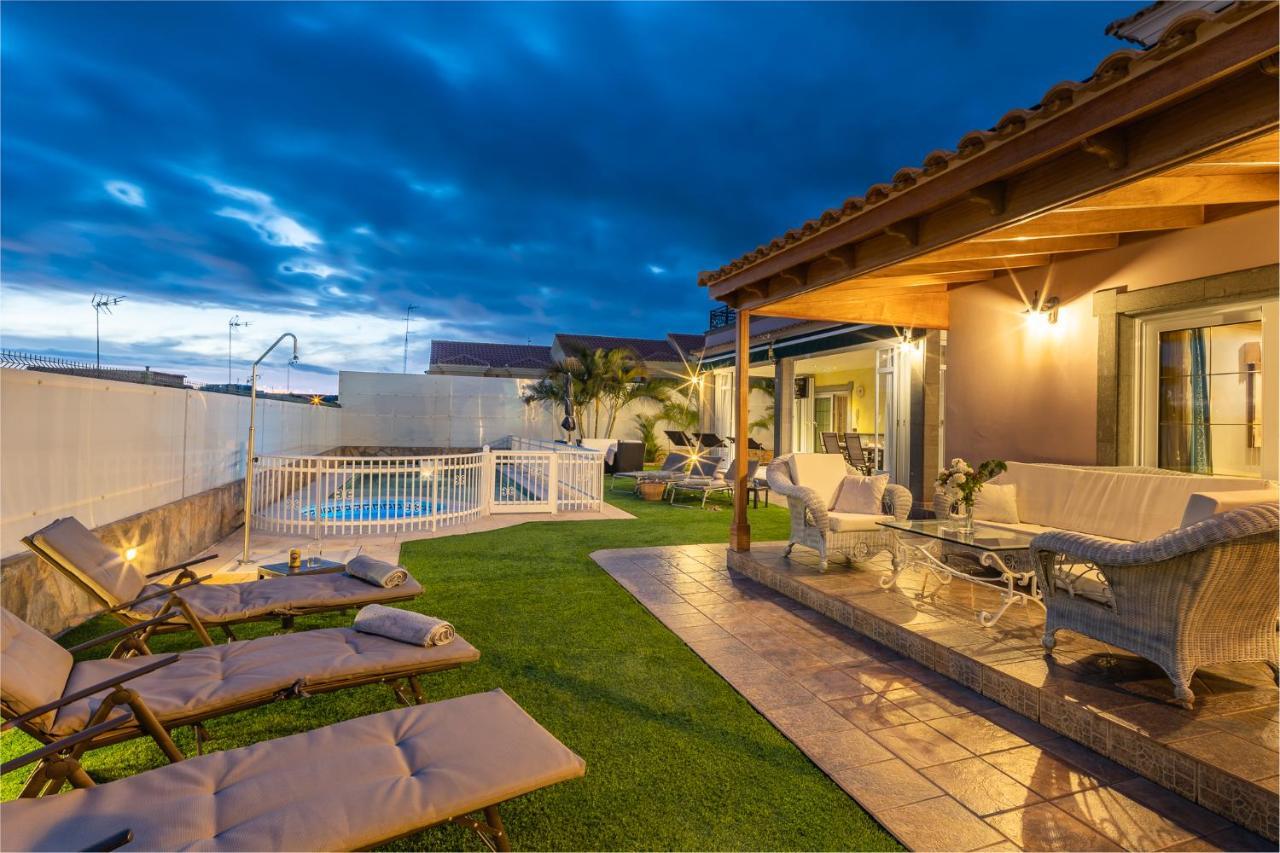 Villa Dalara Maspalomas, Private Pool And Jacuzzi Maspalomas  Exteriér fotografie