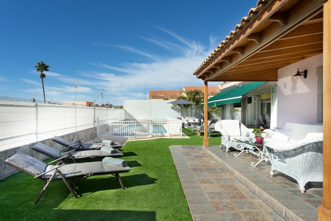 Villa Dalara Maspalomas, Private Pool And Jacuzzi Maspalomas  Exteriér fotografie